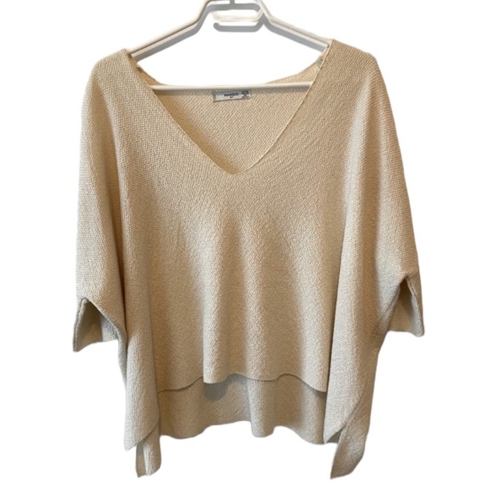 Mango Cream Knit Top